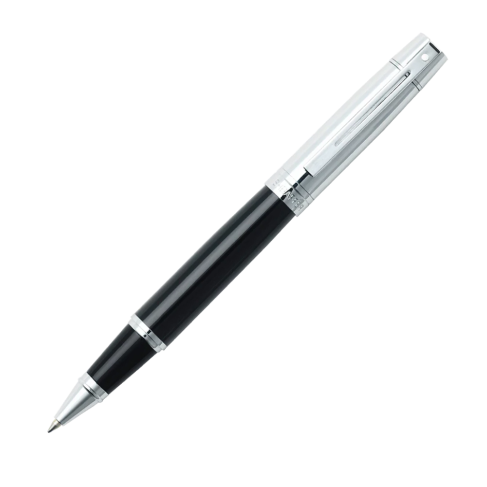 Sheaffer 300 Rollerball - Glossy Black and Chrome