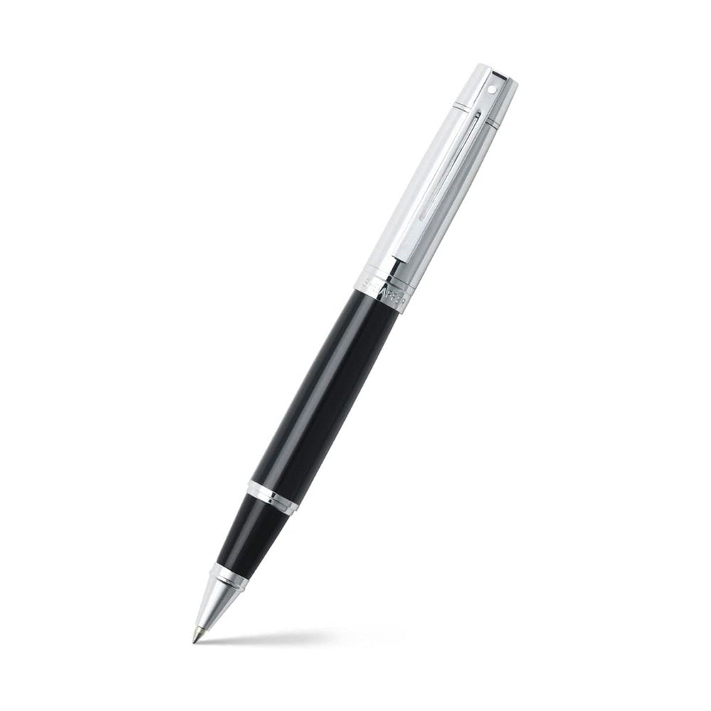 Sheaffer 300 Rollerball - Glossy Black and Chrome