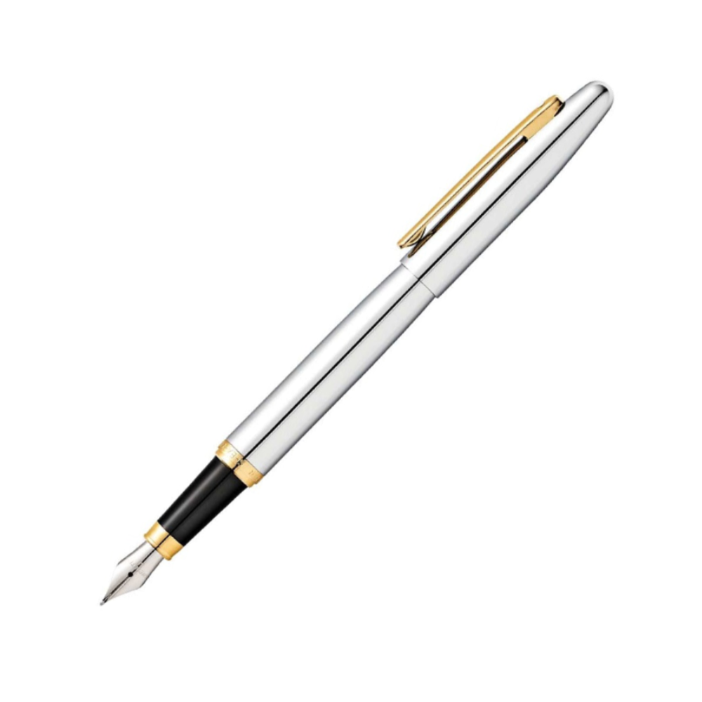 Sheaffer VFM Fountain Pen - Polished Chrome – Dromgoole's Fine Writing ...