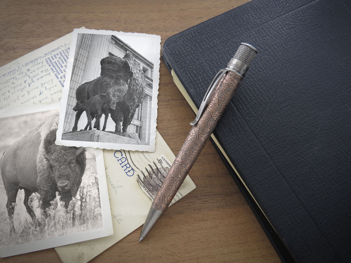 Retro 51 Tornado Rollerball - Bison Strong (Smithsonian)