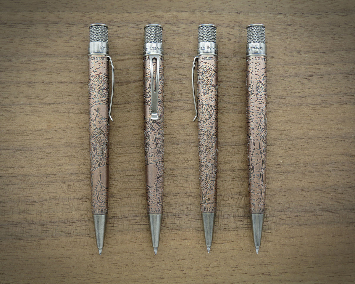 Retro 51 Tornado Rollerball - Bison Strong (Smithsonian)