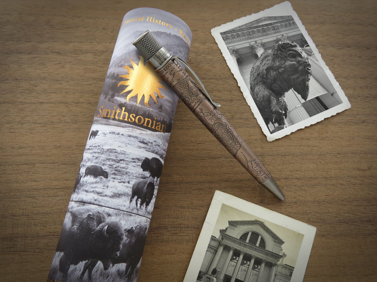 Retro 51 Tornado Rollerball - Bison Strong (Smithsonian)