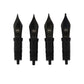 Retro 51 Nib Set - Black Coated Stainless Steel