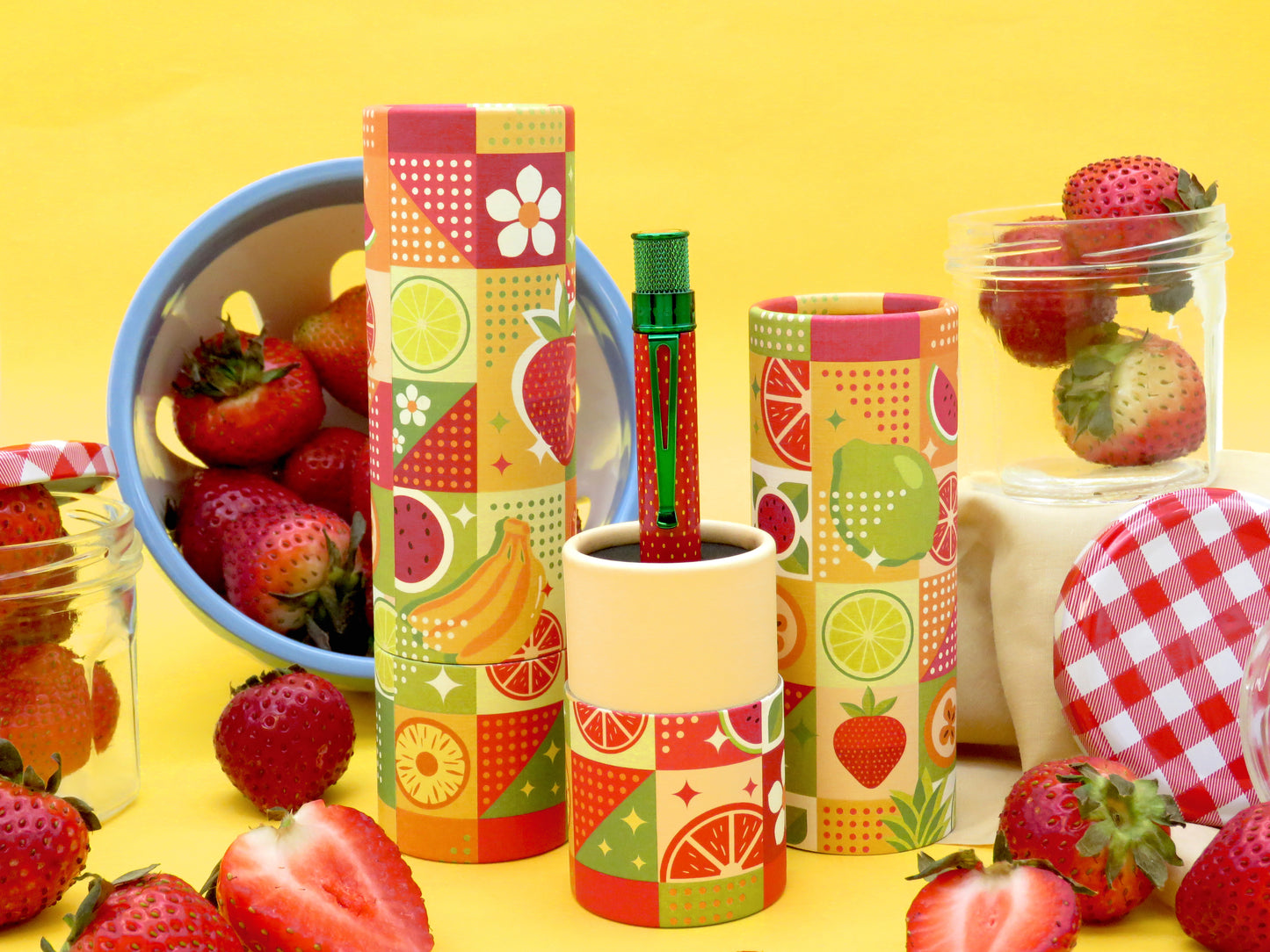 Retro 51 Tornado Rollerball - Strawberry (Fruit Series)
