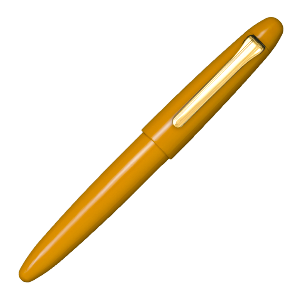 Sailor Color Urushi Ebonite Fountain Pen - Sunflower (Bespoke)