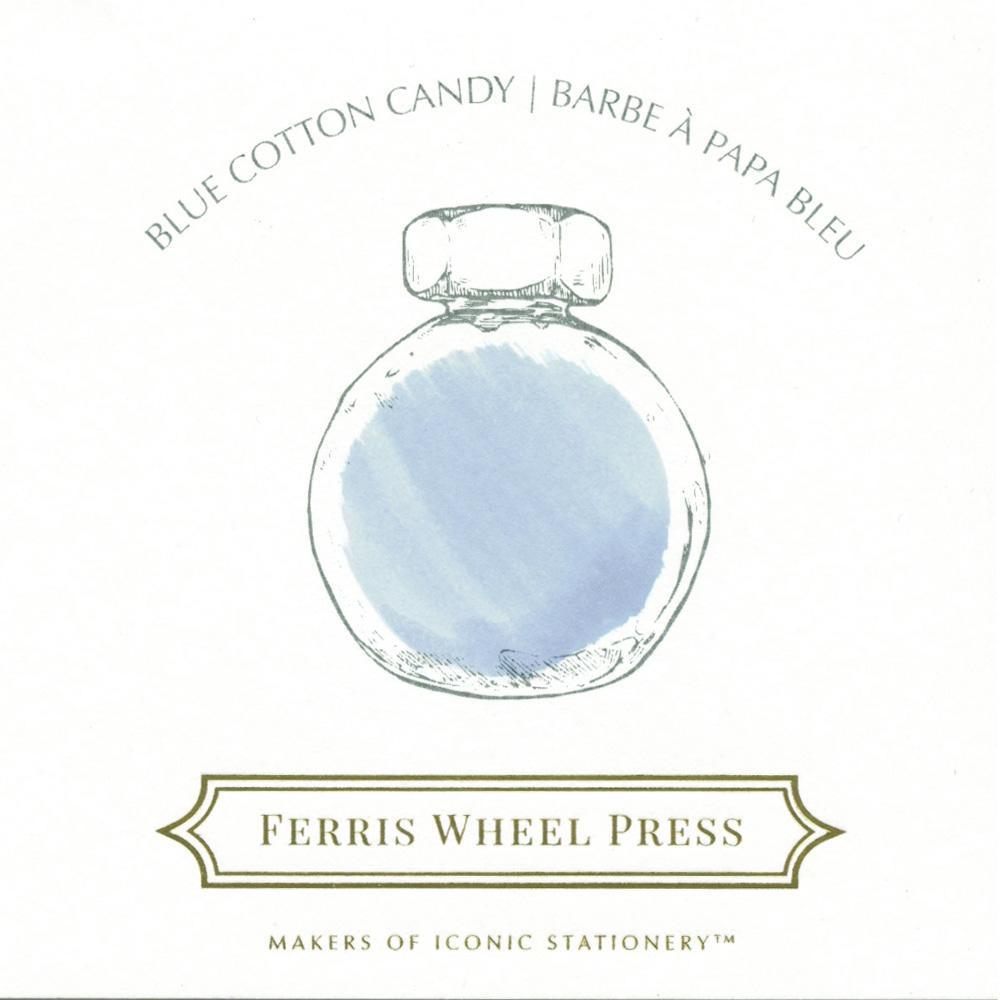 Ferris Wheel Press Blue Cotton Candy (38ml) Bottled Ink (Discontinued)