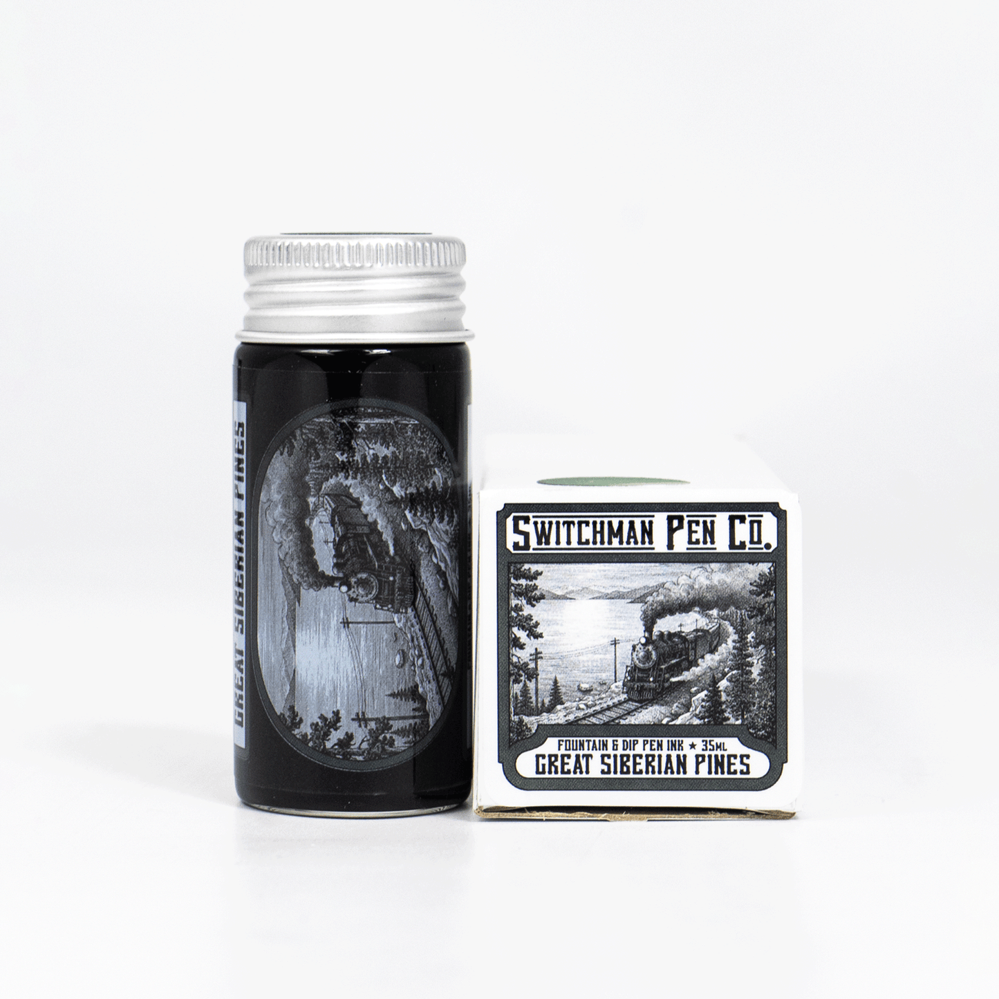 Switchman Pen Company Bottled Ink (35ml) - Great Siberian Pines: Wilderness Green