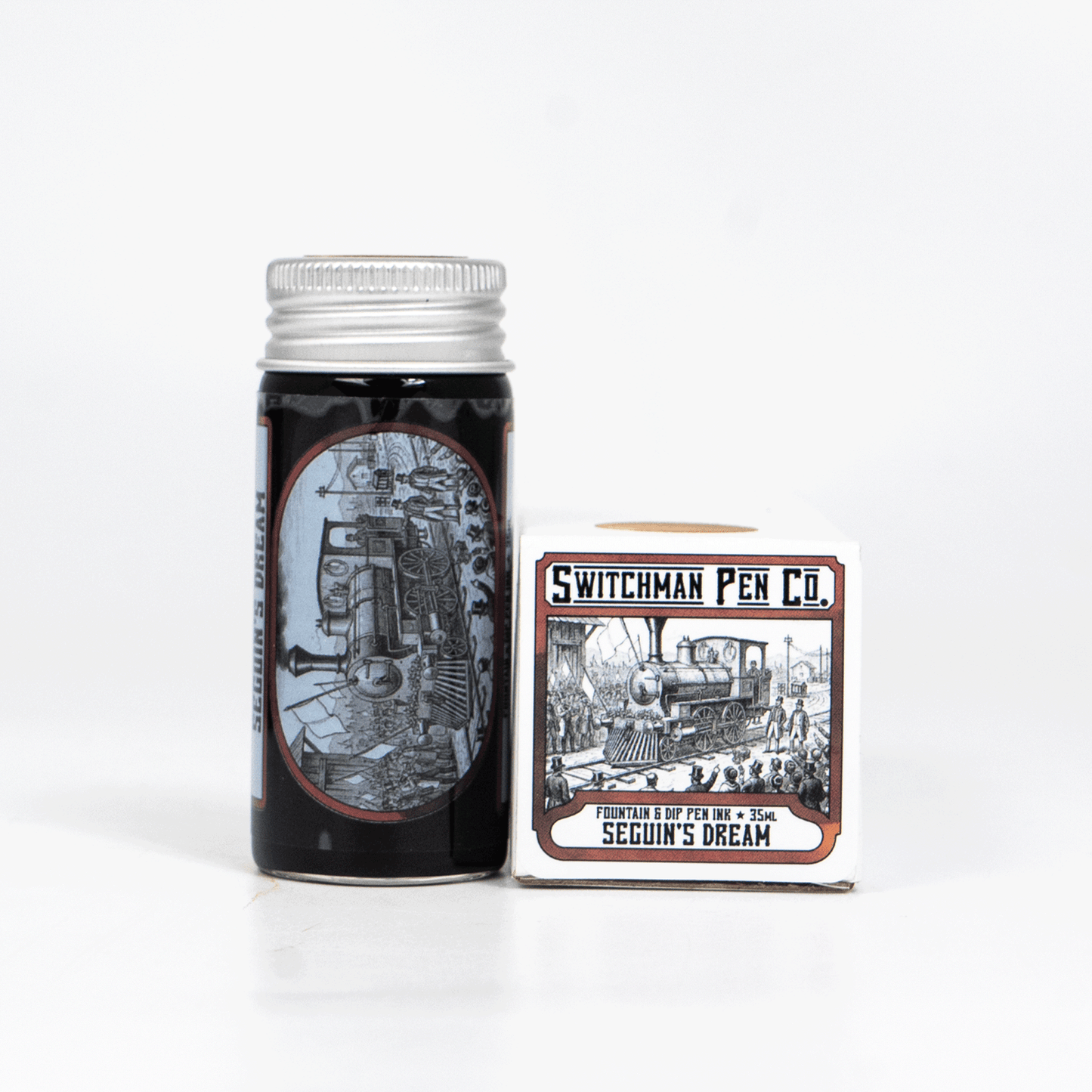 Switchman Pen Company Bottled Ink (35ml) - Seguin's Dream: Smoky Pink