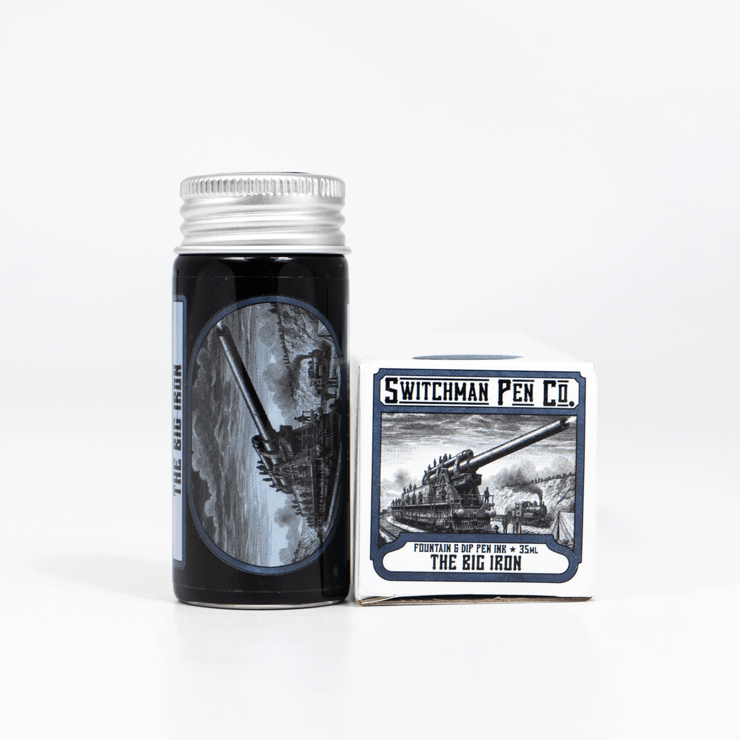 Switchman Pen Company Bottled Ink (35ml) - The Big Iron: Gunmetal Blue