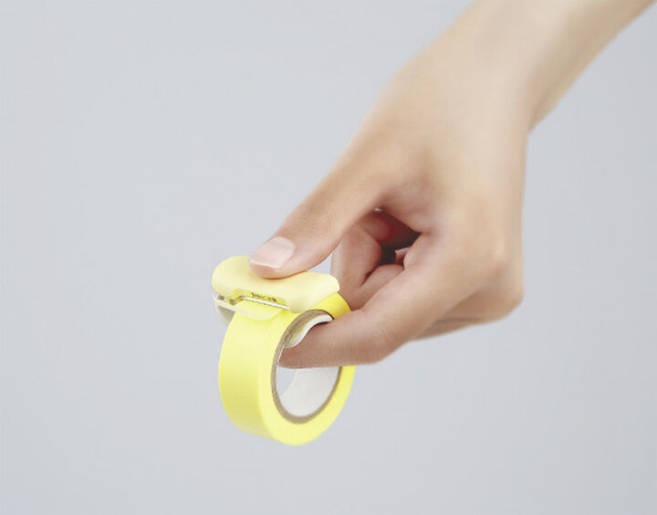 Kokuyo Karu Cut clip-type Washi Tape cutter 10~15mm - White