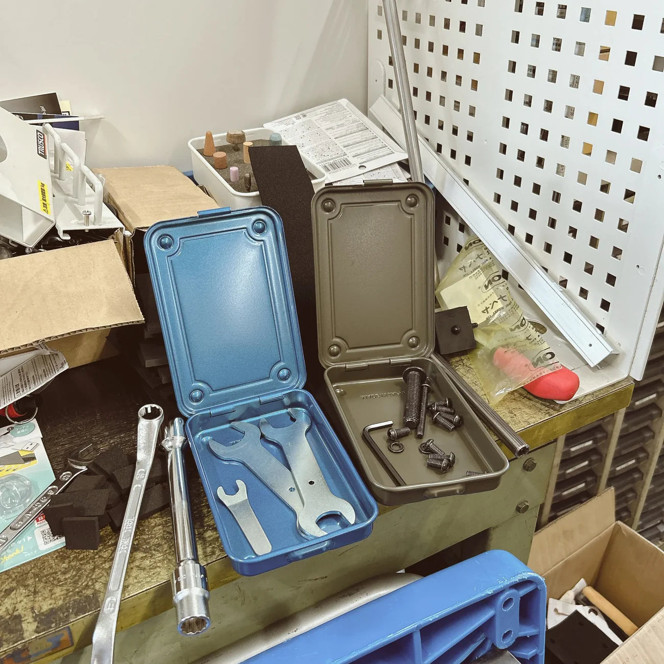 TOYO Stackable Storage Box T-152 - Military Green