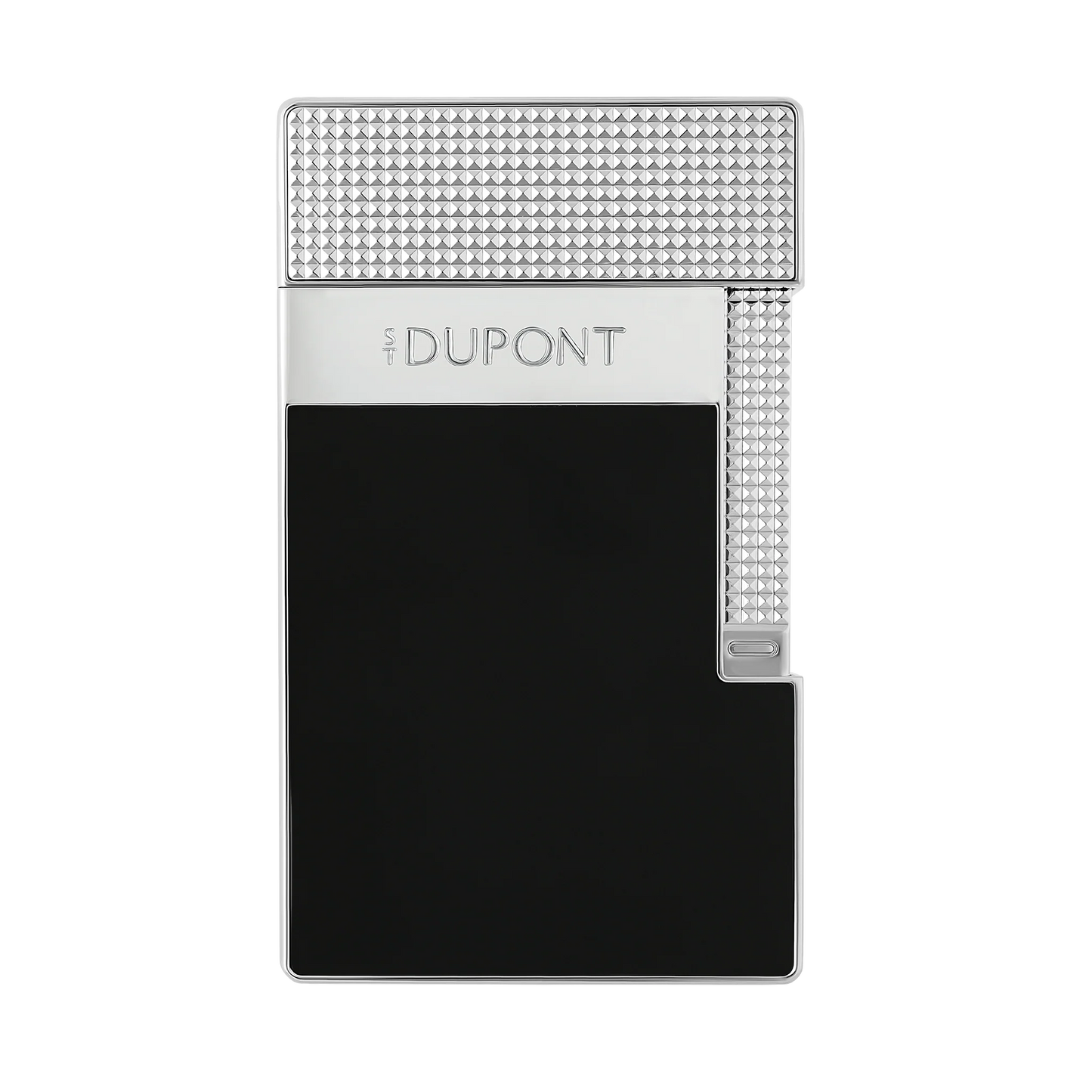 S.T. Dupont Table Lighter - Lacquered Black with Chrome