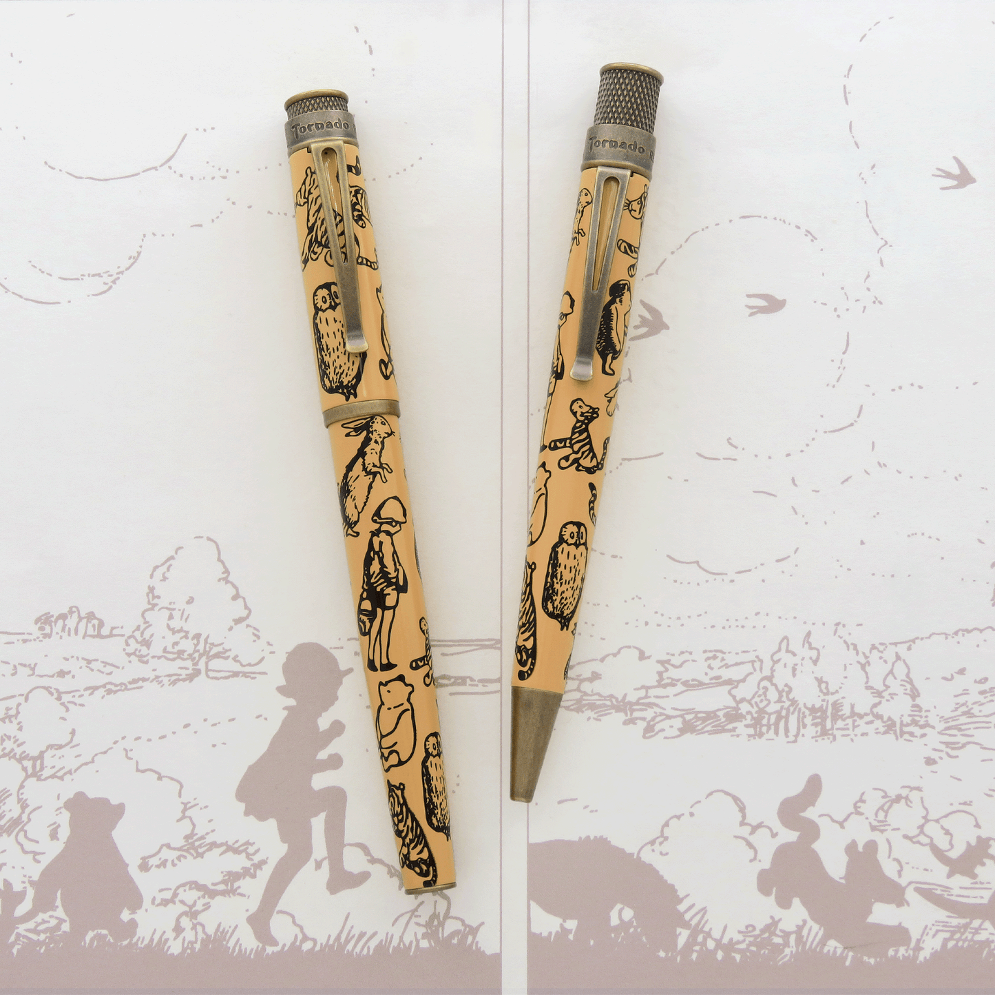 Retro 51 Tornado Rollerball - A.A. Milne The House at Pooh Corner Decorations by E.H. Shepard (Literary Collection)