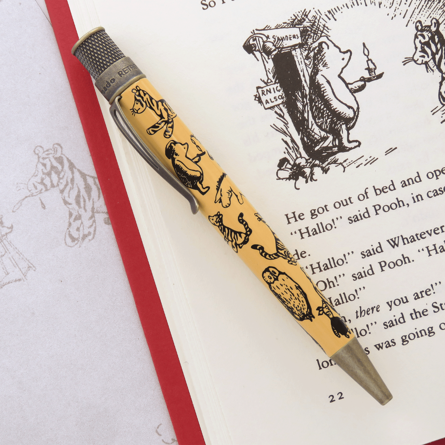 Retro 51 Tornado Rollerball - A.A. Milne The House at Pooh Corner Decorations by E.H. Shepard (Literary Collection)