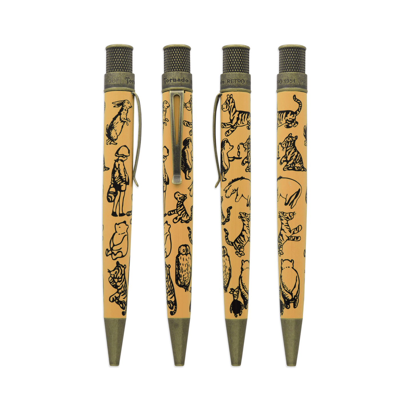 Retro 51 Tornado Rollerball - A.A. Milne The House at Pooh Corner Decorations by E.H. Shepard (Literary Collection)