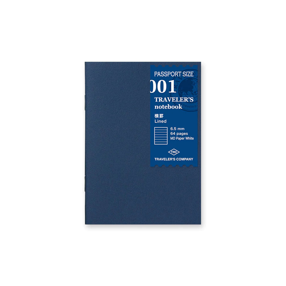 TRAVELER'S Notebook Passport 001 Lined – Dromgoole's Fine Writing ...