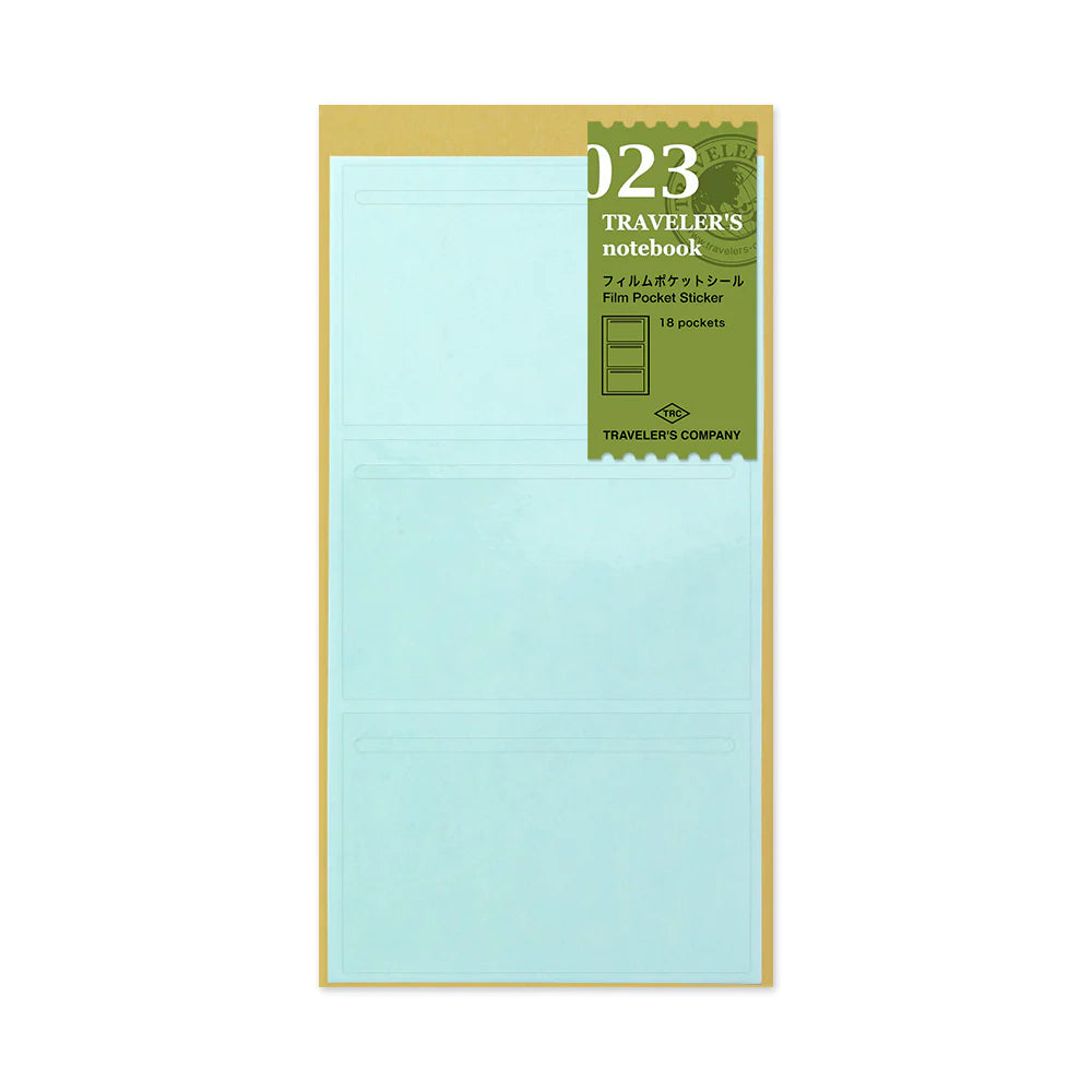Notebook Sticker Pocket TRAVELER'S Notebook Regular 023 Film Pocket Sticker