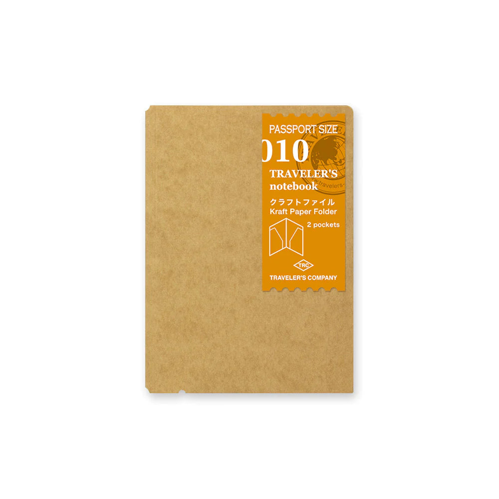 TRAVELER'S Notebook Passport 010 Kraft File