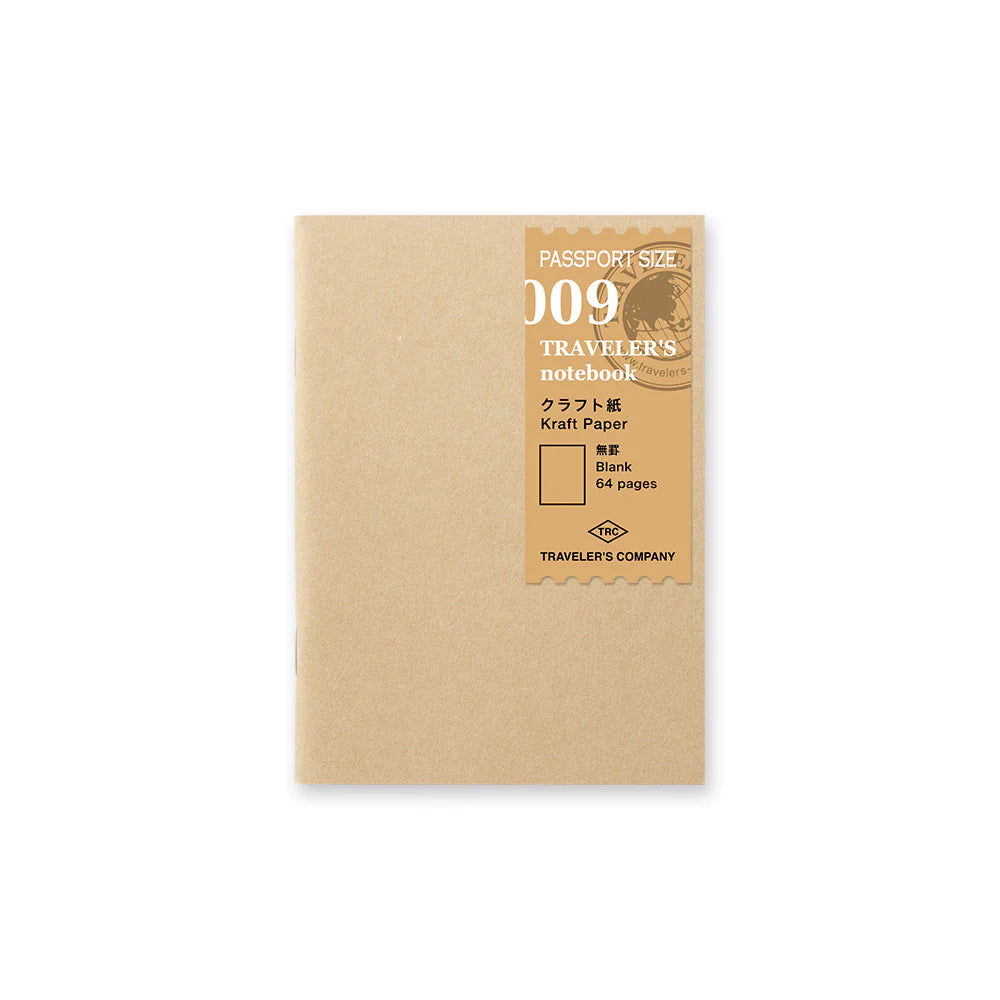 TRAVELER'S Notebook Passport 009 Kraft Paper