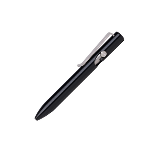 Tactile Turn Mini Aluminum Bolt Action Pen - Black