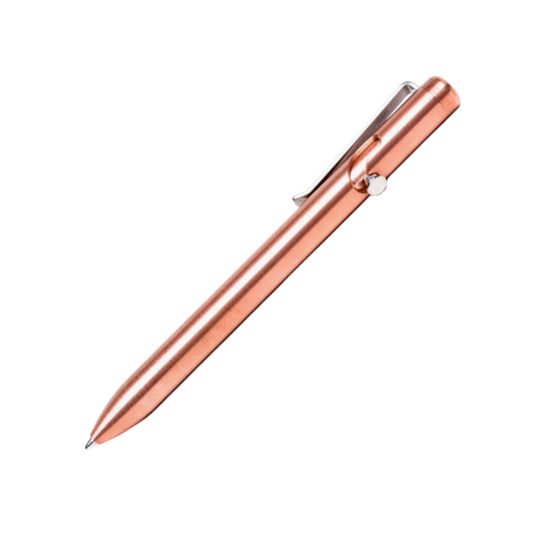 Tactile Turn Short Bolt Action Pen - Copper