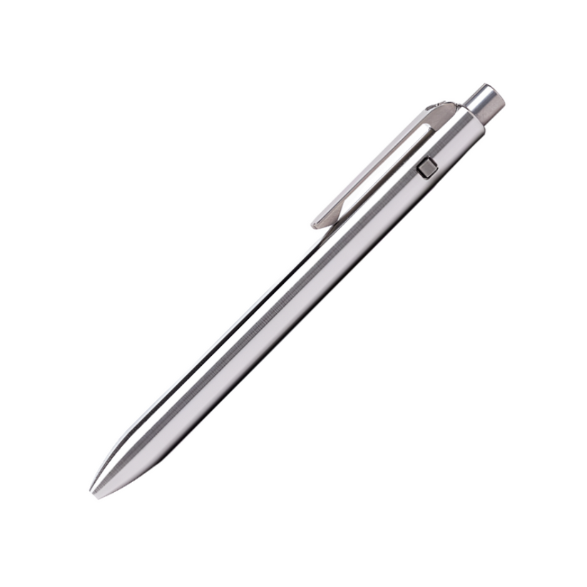 Tactile Turn Short Side Click Pen - Titanium – Dromgoole's Fine Writing ...