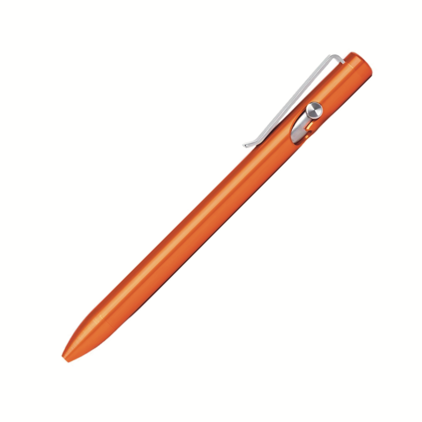 Tactile Turn Standard Aluminum Bolt Action Pen - Orange
