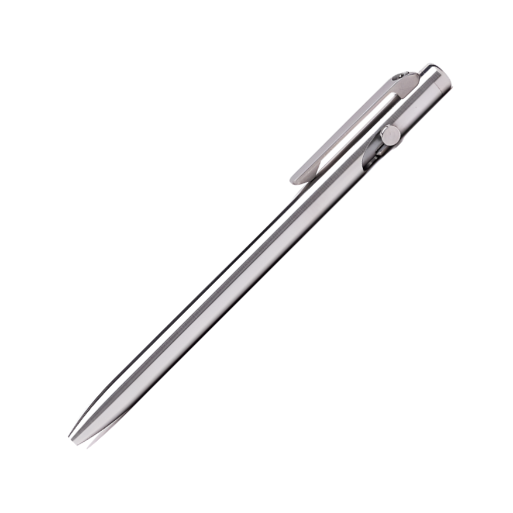 Tactile Turn Standard Slim Bolt Action Pen - Titanium