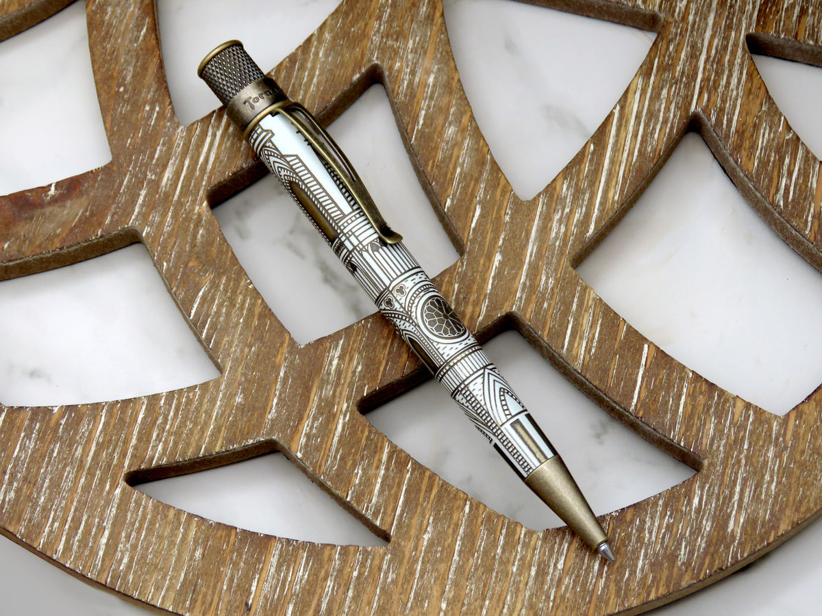 Retro 51 Tornado Rollerball - Cathedral (Vintage Metal Smith)