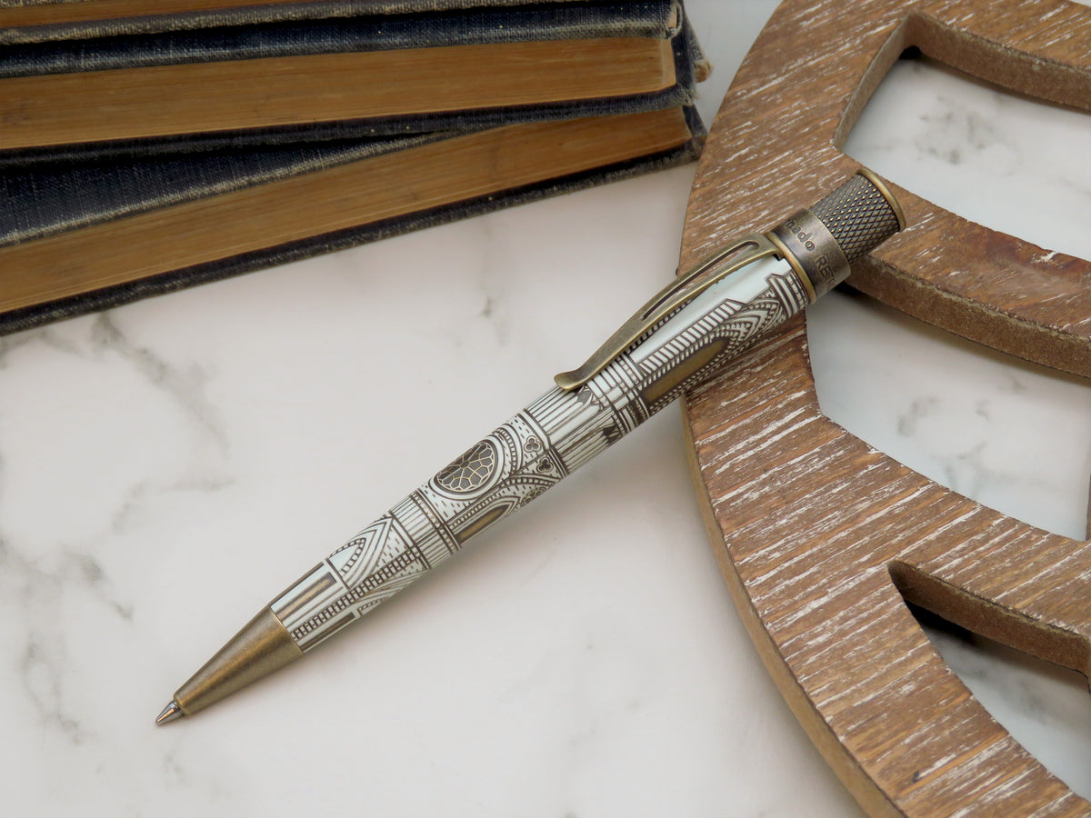 Retro 51 Tornado Rollerball - Cathedral (Vintage Metal Smith)