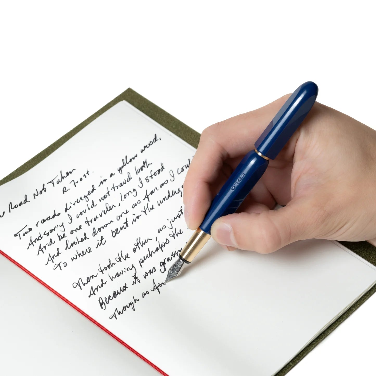 Kolo Tino Acrylic Fountain Pen - Albert Blue