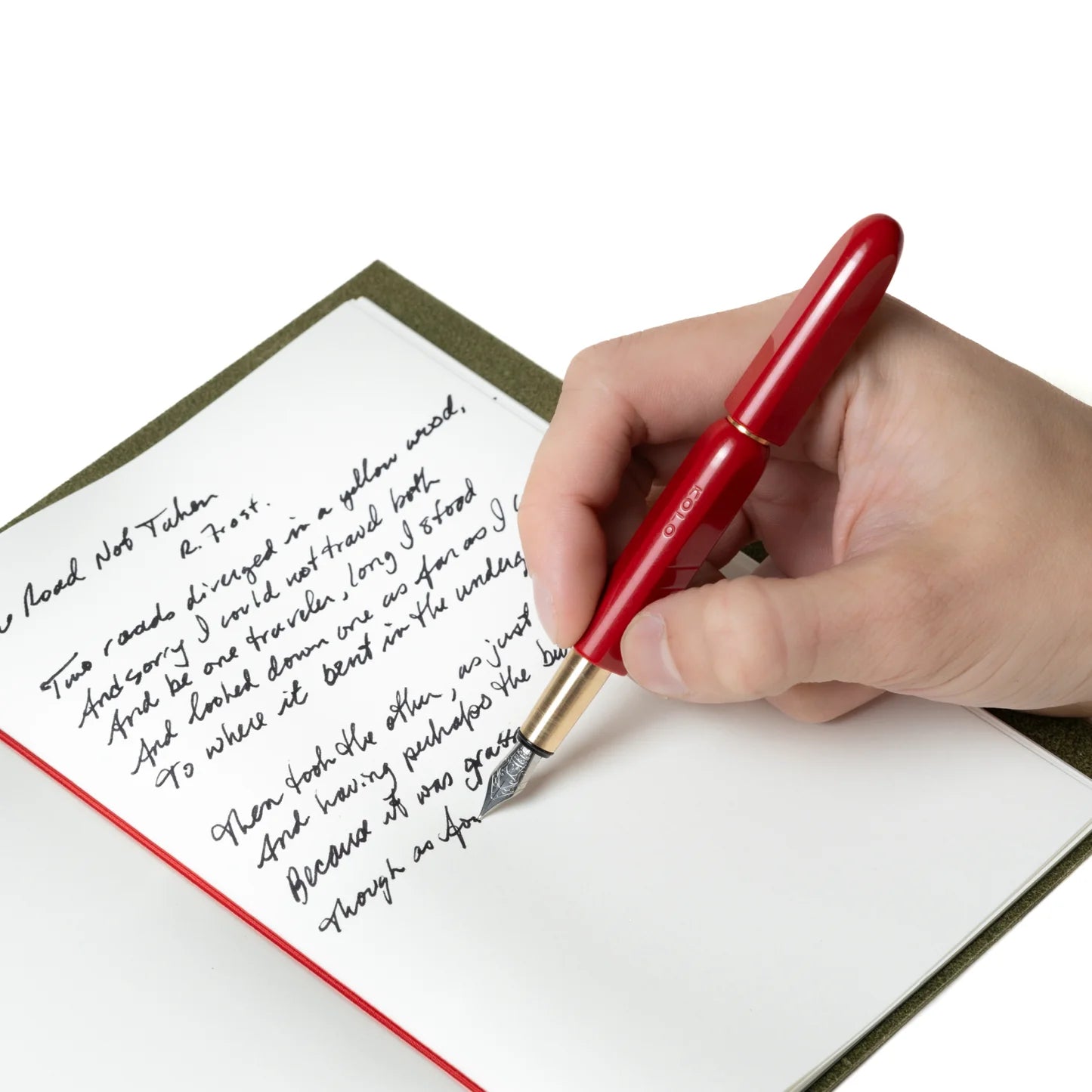 Kolo Tino Acrylic Fountain Pen - San Marzano Red