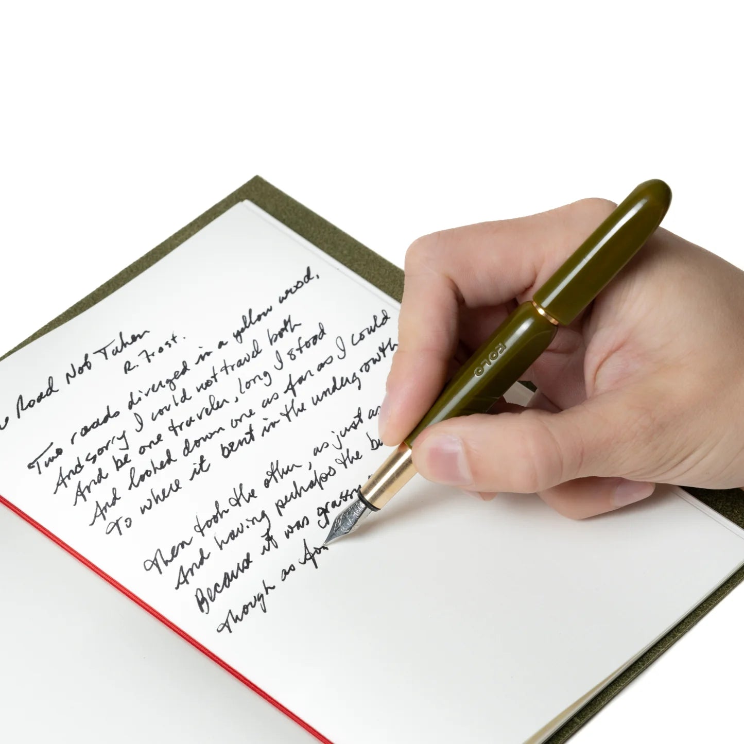 Kolo Tino Acrylic Fountain Pen - Wasabi Green