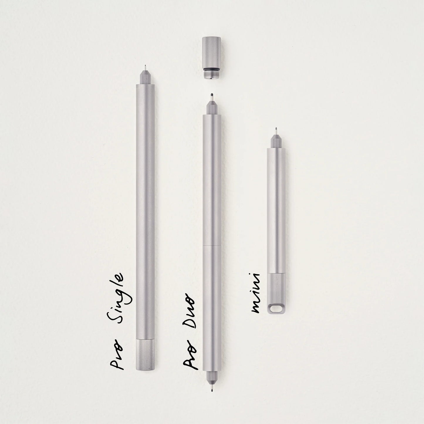 Tom's Studio Lumos Pro The Infinitely Refillable Pen - Titanium (Single Tip)