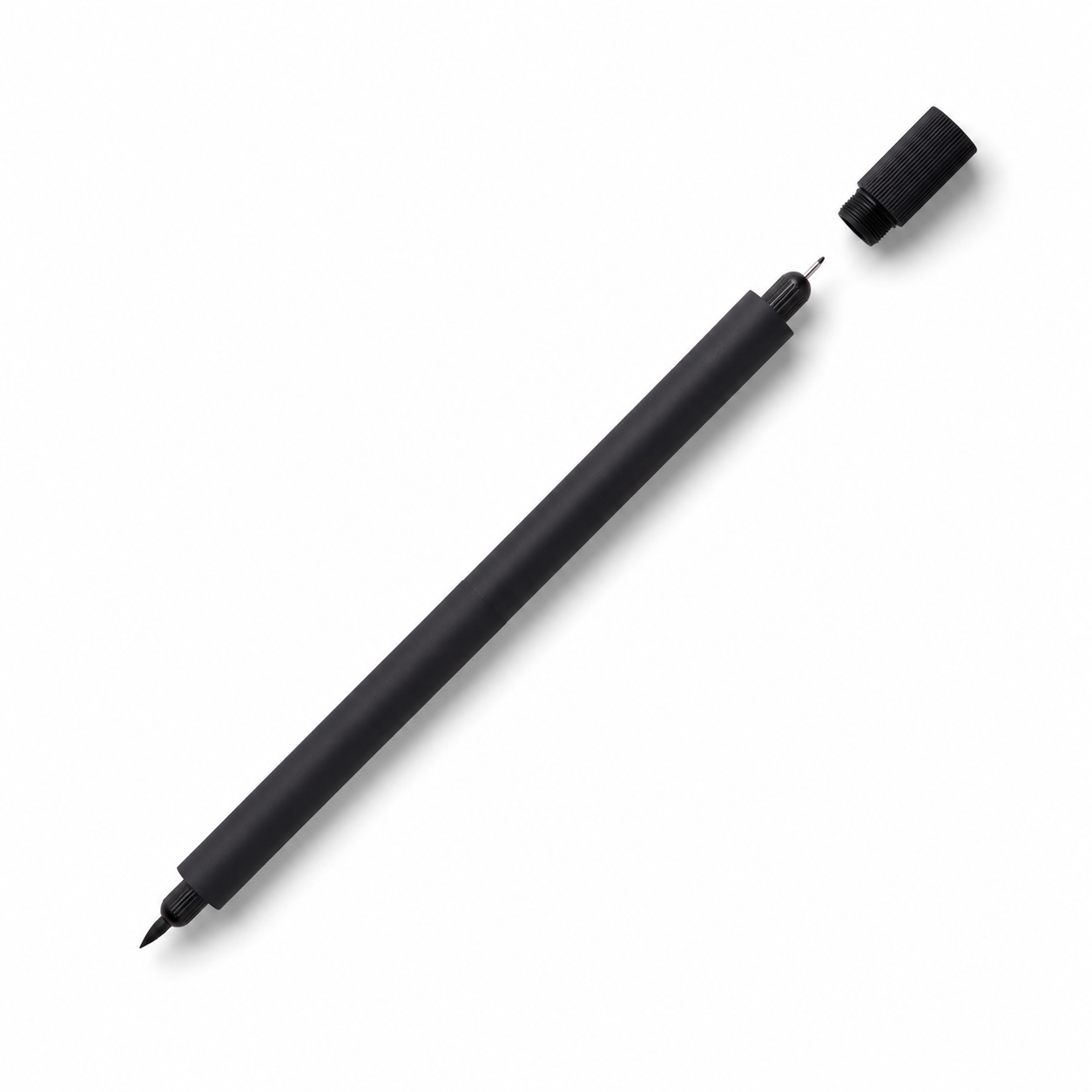 Tom's Studio Lumos Pro The Infinitely Refillable Pen - Matte Black (Duo Tip)
