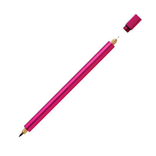 Tom's Studio Lumos Pro The Infinitely Refillable Pen - Raspberry (Duo Tip)