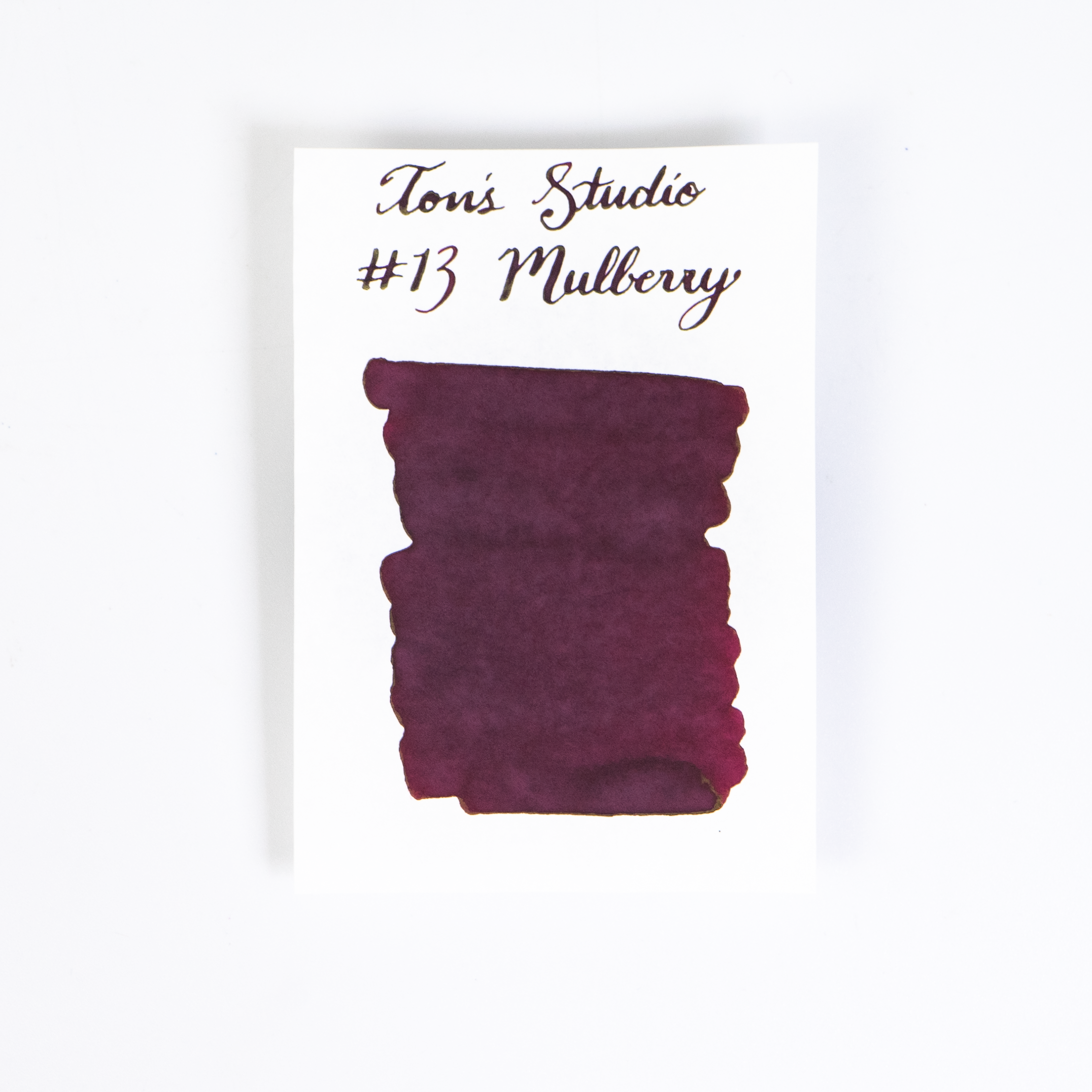 Tom's Studio 13 Mulberry (50ml) Bottled Ink – Dromgoole's Fine Writing ...