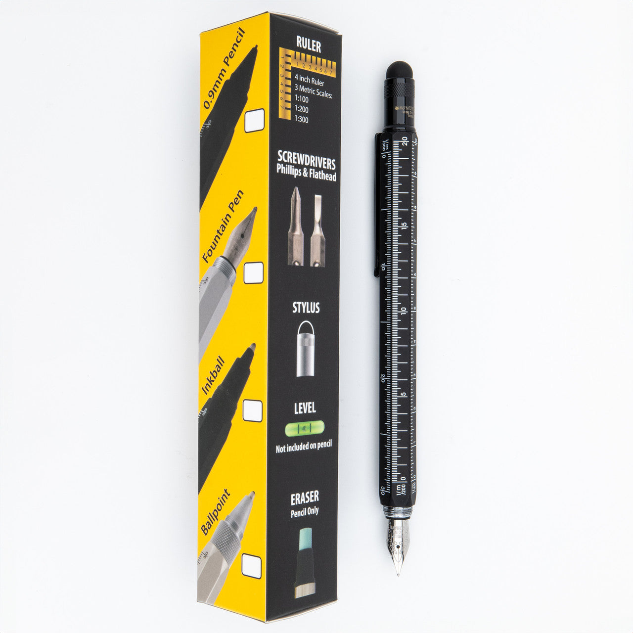 Monteverde USA® The Original Tool Pen™ Fountain Pen - Black