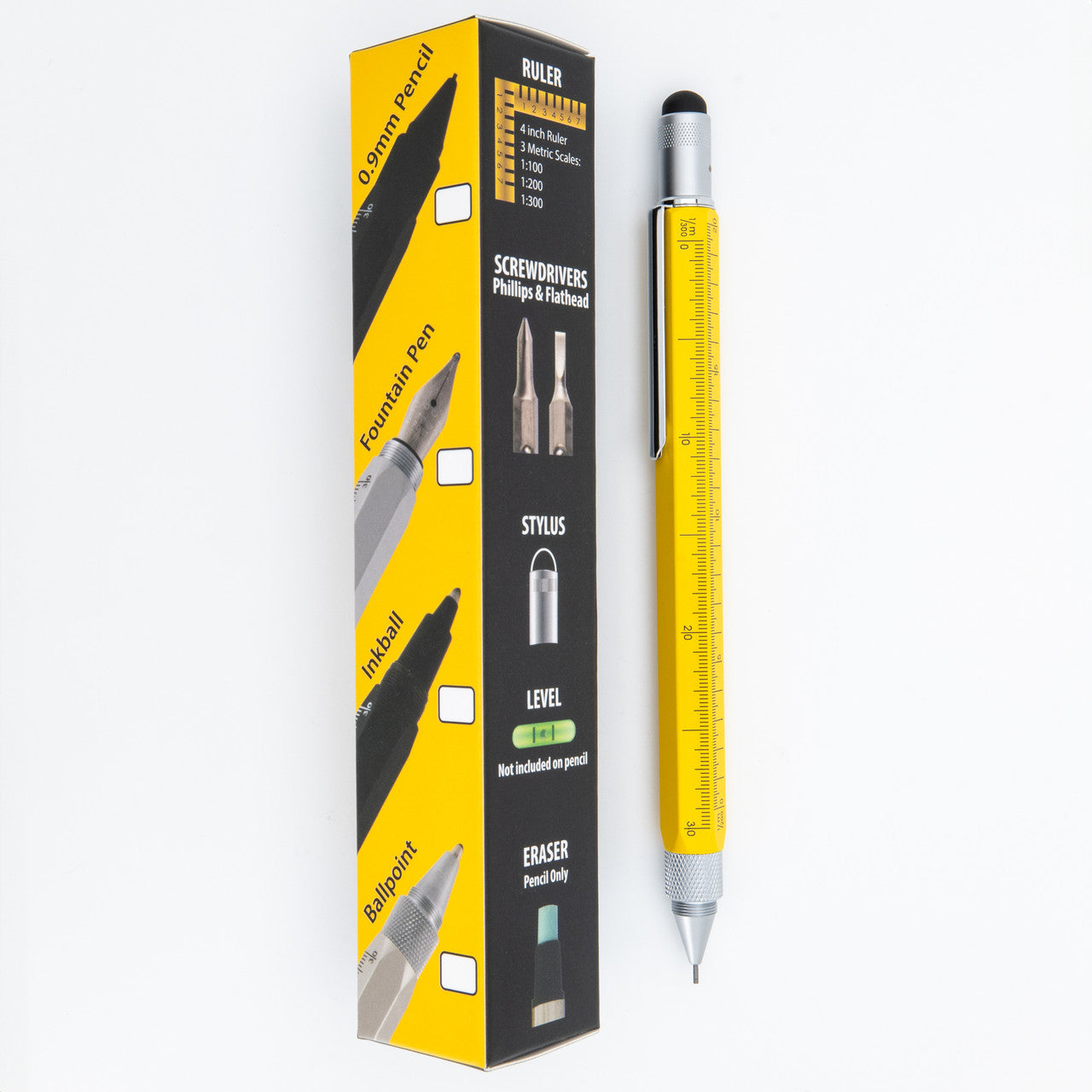 Monteverde USA® The Original Tool Pen™ .9mm Mechanical Pencil - Yellow