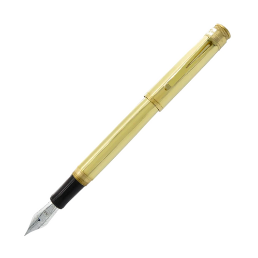 Retro 51 Tornado Fountain Pen - Raw Brass (Vintage Metalsmith) - Discontinued)