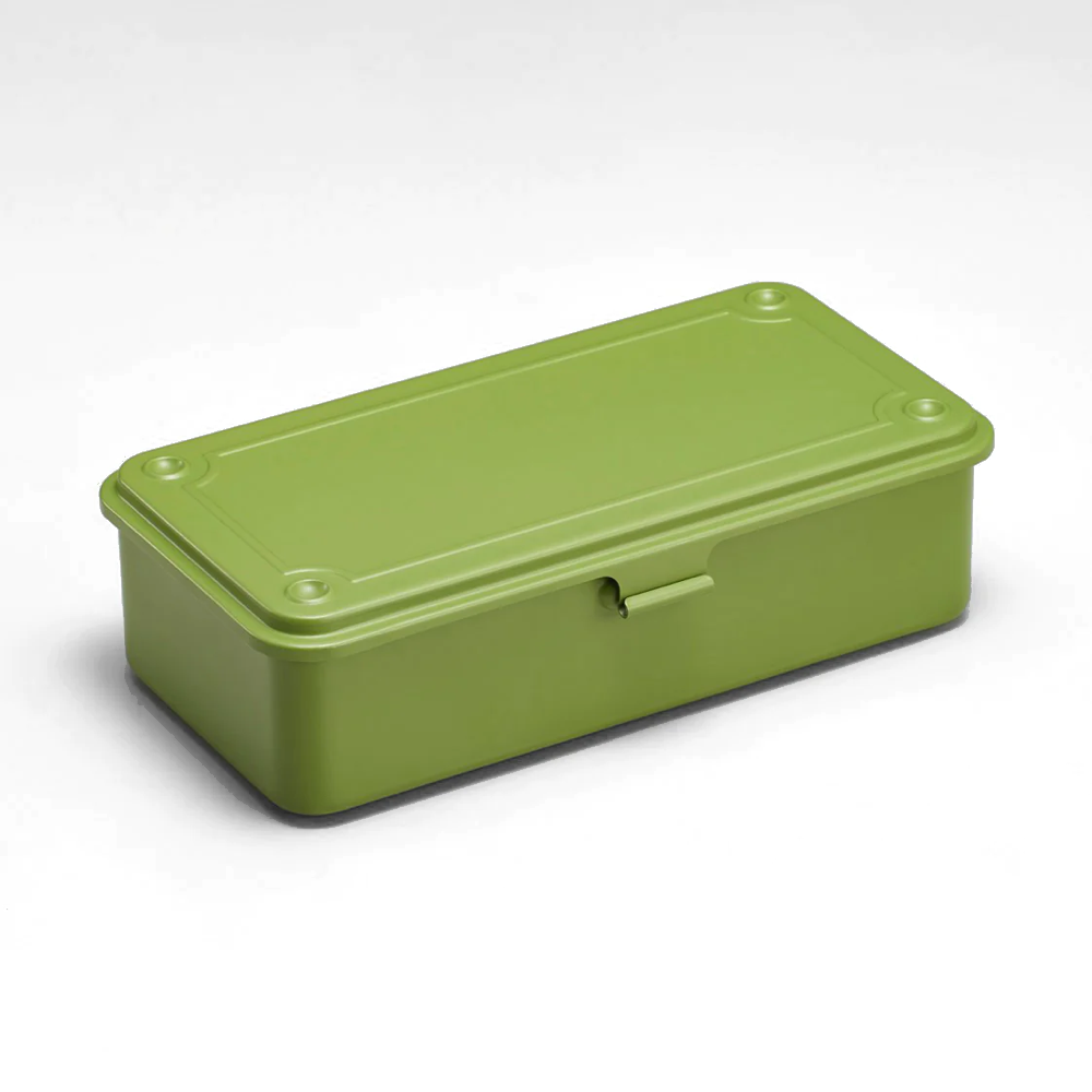 TOYO Trunk Shape Stackable Toolbox T-190 - Tea Green