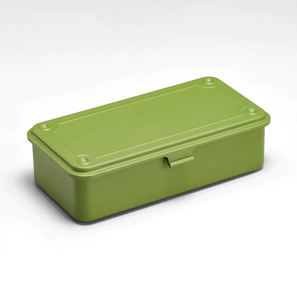 Toyo Steel Box Stackable T-190 Japanese Tea Green