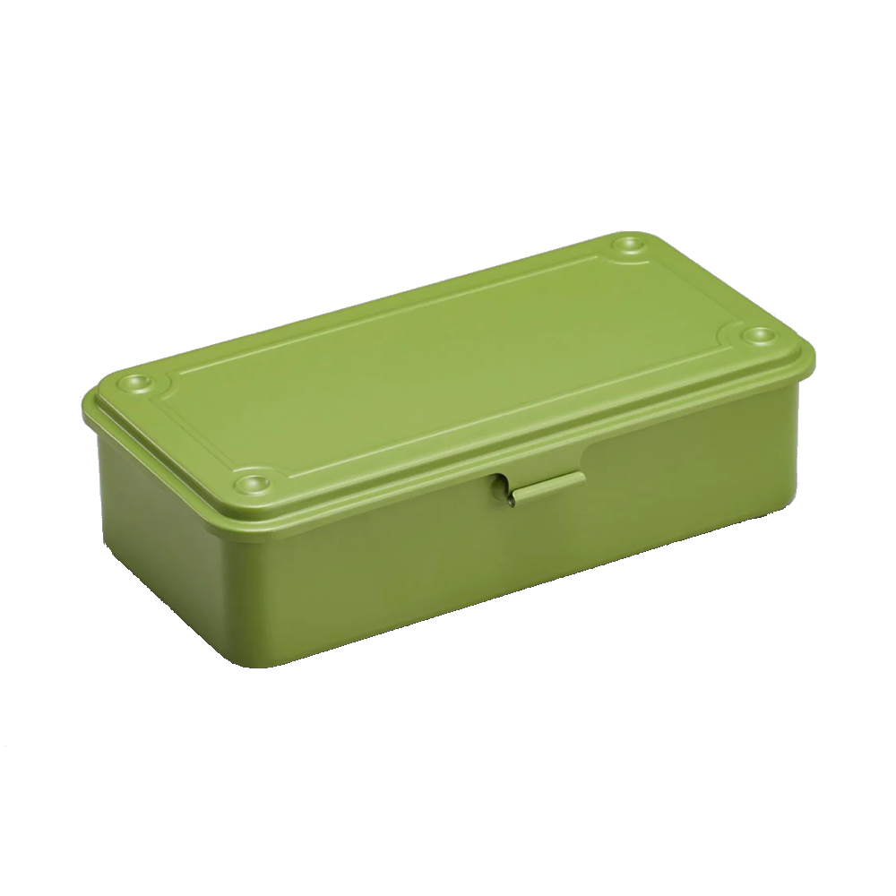 Toyo Steel Box Stackable T-190 Japanese Tea Green