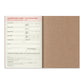 Traveler's 2025 Passport Size Diary Insert - Weekly