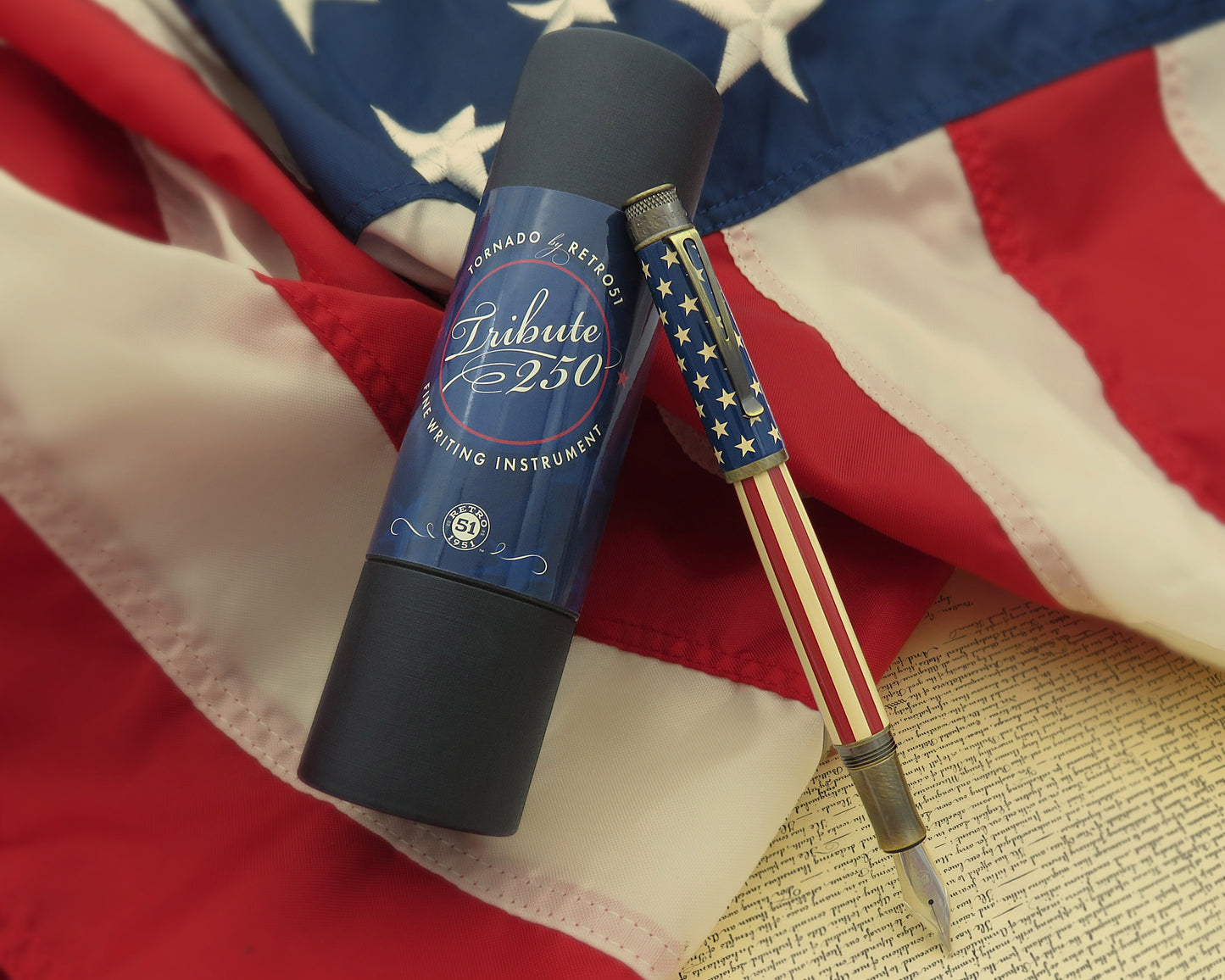 Retro 51 Tornado Fountain Pen - Tribute 250 (Limited Edition)