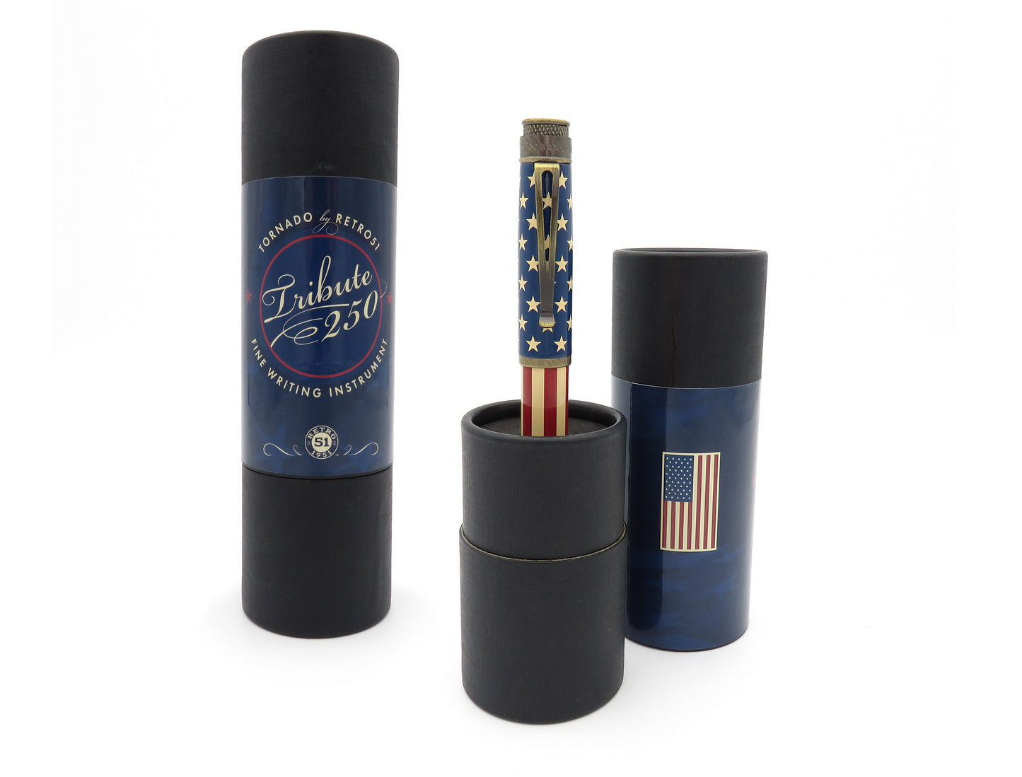 Retro 51 Tornado Fountain Pen - Tribute 250 (Limited Edition)