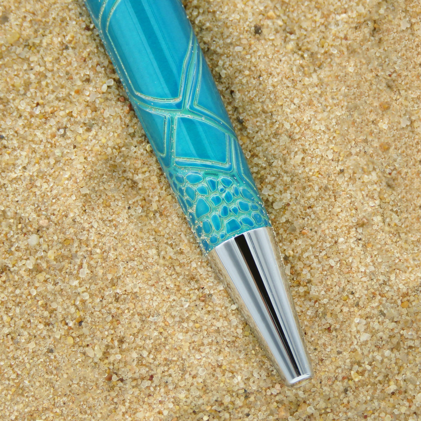 Rickshaw Bagworks 1-Pen Sleeve - Sea Turtle (Retro 51 Design)