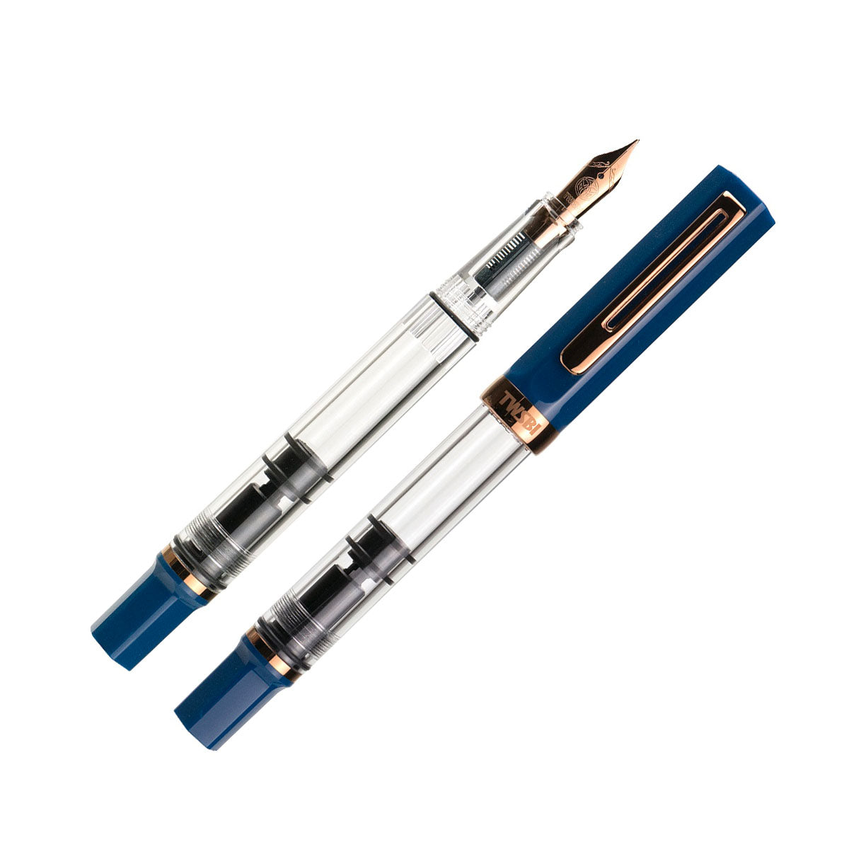 TWSBI ECO Fountain Pen - Indigo Blue with Bronze Trim