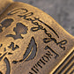 Galen Leather UY Design Brass "Listen to your Heart" Pen Stand