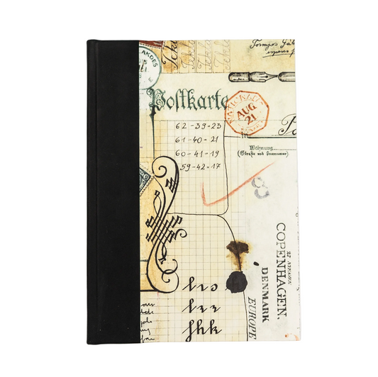 Bomo Art A5 Leather Bound Dotted Journal - Handscript